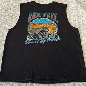 Ride Free Sleeveless T-shirt